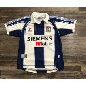 Walon Alianza Lima Peru Soccer Jersey Mens Small #7 Aero Continente Siemens